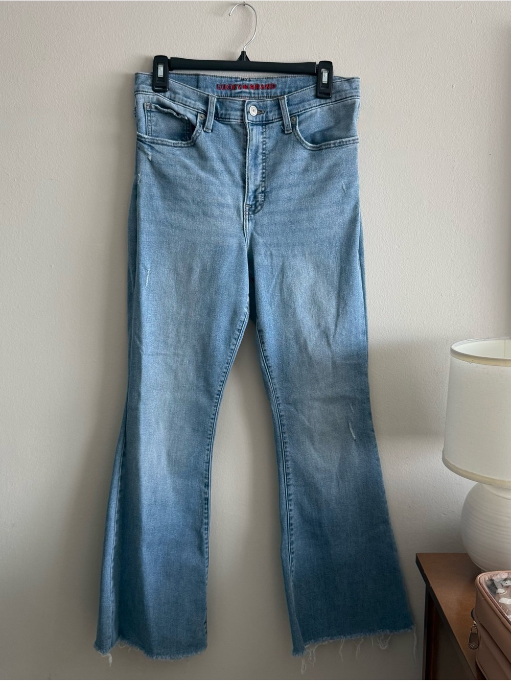Lucky Brand Stevie High Rise Flare Denim in size 31/12